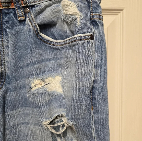 Men's Billionaire Boys Club Heart Mind Distressed Back Leather Buckle Rare Sz32 - Picture 8 of 17